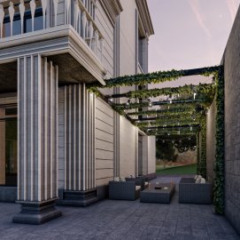 Трёхэтажный дом, улица Хачатура Абовяна в Ариндже, 280 кв.м., 3+ ванные