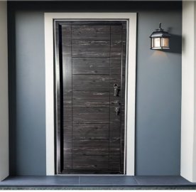 Մետաղյա մուտքի դուռ Eclipse երկու փականով