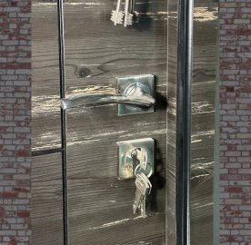 Մետաղյա մուտքի դուռ Eclipse երկու փականով