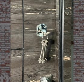 Մետաղյա մուտքի դուռ Eclipse երկու փականով