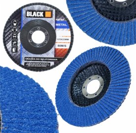 Շերտավոր հղկաթղթային սկավառակ, 125մմ, P36–80, մետաղի համար