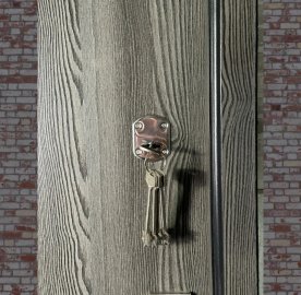 Մետաղյա մուտքի դուռ Obscura երկու փականով