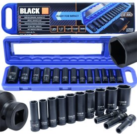 Հարվածային գլխիկների հավաքածու, 10–32մմ, 13 հատ