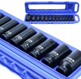 Հարվածային գլխիկների հավաքածու, 10–32մմ, 13 հատ