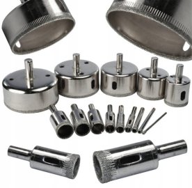 Ալմաստե գլխիկներ հավաքածու կերամոգրանիտների եվ սալիկների համար (սղոցների հավաքածու) 14 հատ