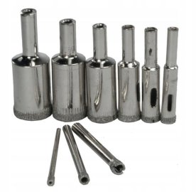 Ալմաստե գլխիկներ հավաքածու կերամոգրանիտների եվ սալիկների համար (սղոցների հավաքածու) 14 հատ