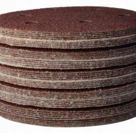 Հղկաթղթե սկավառակներ ամրակներով և անցքերով, 50 հատ