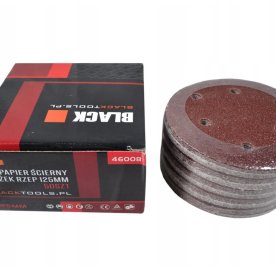 Հղկաթղթե սկավառակներ ամրակներով և անցքերով, 50 հատ