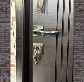 Մետաղյա մուտքի դուռ Darkspire երկու փականով