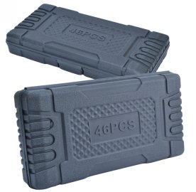 Գլխիկավոր բանալիների հավաքածու, 46 հատ, 1/4” 