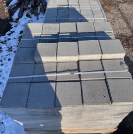 Քառակուսի սալիկներ, նաև գունավոր (վիբրոպրես)