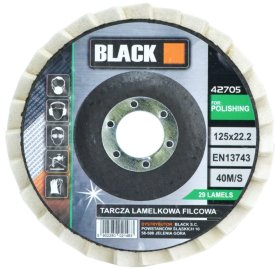 Ֆետրային փայլեցնող սկավառակ (թերթավոր), 125մմ