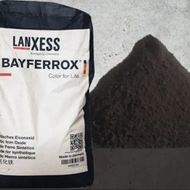 Բարձրորակ գերմանական բետոնի պիգմենտ սև BAYFERROX 3