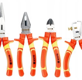 Էլեկտրիկի մեկուսացված գործիքների և պտուտակահանների հավաքածու 1000V, 11 հատ