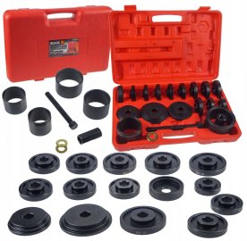 Սեղմակ-քաշիչ բուշինգների և առանցքակալների համար, ապամոնտաժման գործիքների հավաքածու, 56–88 մմ