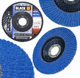 Շերտավոր հղկաթղթային սկավառակ, 115մմ, P36–80, մետաղի համար