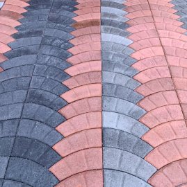 Սալիկ Կիսալուսին, նաև գունավոր (վիբրոպրես)