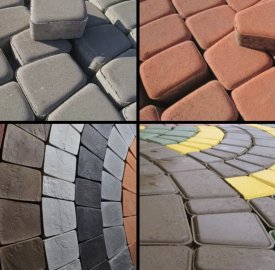 Սալիկ Հին քաղաք հռոմեական, նաև գունավոր (վիբրոլիցք