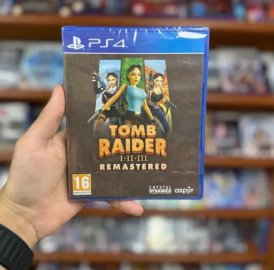 Tomb Raider 1 + 2 + 3 Խաղ Playstation 4 ի համար Դիսկ նոր (փակ տուփ)