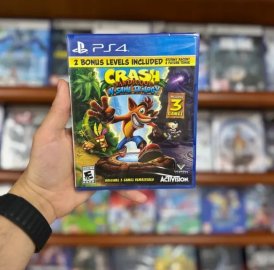 Crash Bandicoot N. Sane Trilogy Խաղ Playstation 4 ի համար Դիսկ նոր (փակ տուփ) PS5 Ps4