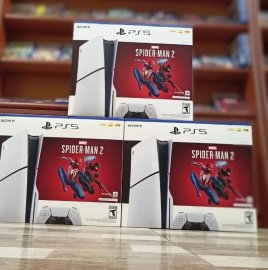 PS5 Sony PlayStation5 Slim 1TB SPIDER MAN EDITION, Դիսկի տեղով, Փակ տուփ