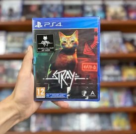 STRAY Կատվի խաղ Խաղ Playstation 4 ի համար Դիսկ նոր (փակ տուփ)