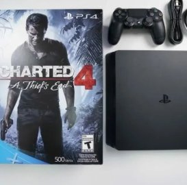 Ps4 slim 500գբ + uncharted 4 դիսկ