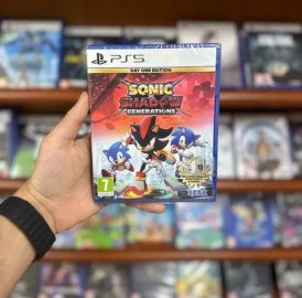 SONIC X SHADOW GENERATIONS Խաղ Playstation 5 ի համար Դիսկ նոր (փակ տուփ) PS5 Ps4