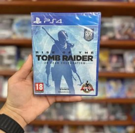 Rise of the Tomb Raider 20 Year Celebration Խաղ Playstation 4 ի համար Դիսկ նոր (փակ տուփ)