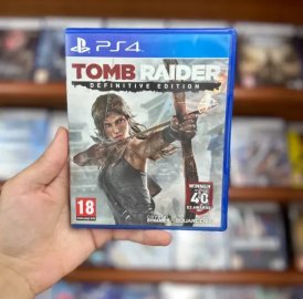 Tomb Raider Definitive Edition Խաղ Playstation 4 ի համար Դիսկ օգտագործված նորի պես առանց խազերի