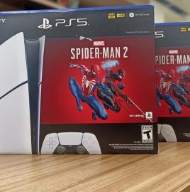 PS5 Sony PlayStation5 Slim 1TB SPIDER MAN EDITION, առանց Դիսկի տեղի, Փակ տուփ
