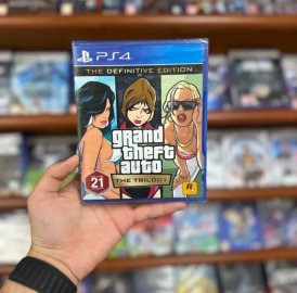 GTA Trilogy Խաղ Playstation 4 ի Դիսկ նոր (փակ տուփ)