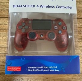Ps4 gamepad RED edition բոլորը նորեն (փակ տոփով)