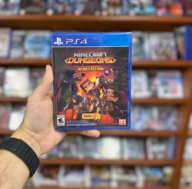 Minecraft Dungeons Խաղ Playstation 4 ի համար Դիսկ նոր (փակ տուփ) PS5