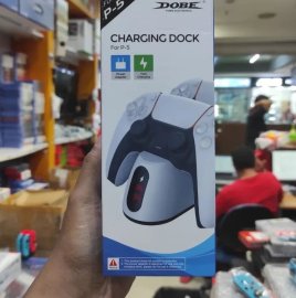 Ps5 Dobe Charger playstation 5 ի համար Լիցքաորման կայան Dobe PS5 DUALSENSE CHARGING STATION FAST CHARG