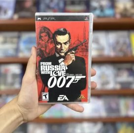 James Bond 007: From Russia With Love Խաղ Playstation Portable ի համար Դիսկ օգտագործված