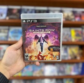 Saints RoW Gat out of Hell Խաղ Playstation 3 ի համար Դիսկ օգտագործված