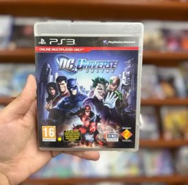 DC UNIVERCE ONLINE Խաղ Playstation 3 ի համար Դիսկ օգտագործված