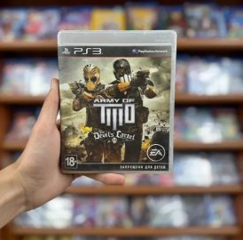 ARMY OF TWO devils cartel Խաղ Playstation 3 ի համար Դիսկ օգտագործված