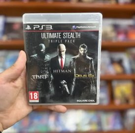 ULTIMATE STEALTH TRIPLE PACK THIEF + DEUS EX + HITMAN Խաղ Playstation 3 ի համար Դիսկ օգտագործված