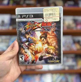 STREET FIGHTER VS TEKKEN Խաղ Playstation 3 ի համար Դիսկ օգտագործված