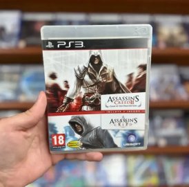 ASSASSINS CRED 1 + 2 Խաղ Playstation 3 ի համար Դիսկ օգտագործված