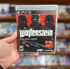 WOLFENSHTEIN THE NEW ORDER Խաղ Playstation 3 ի համար Դիսկ օգտագործված