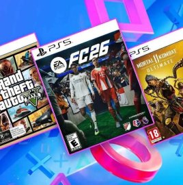 Խաղային Կոմբո փաթեթ FC26 + GTA5 + MortalKombat Ultimate11 Ps5 Playstation5