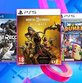 Խաղային Կոմբո փաթեթ Mortal Kombat 11 Ultimate + Worms Rumble Ps5 Playstation5